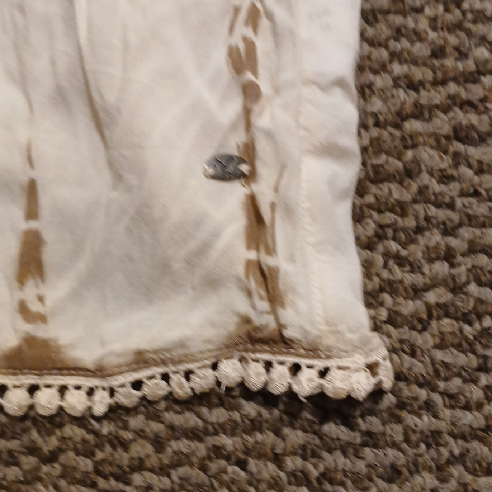 American Eagle Outfitters Cream and Tan Camisole - Picture 6 of 7